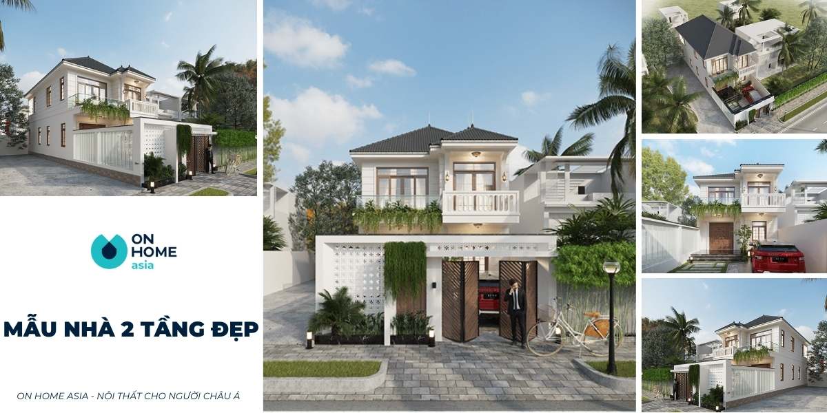 101 Mẫu nhà ống 2 tầng đẹp đơn giản hiện đại nhất 2022  Việt Architect  Group  Kiến Trúc Sư Việt Nam